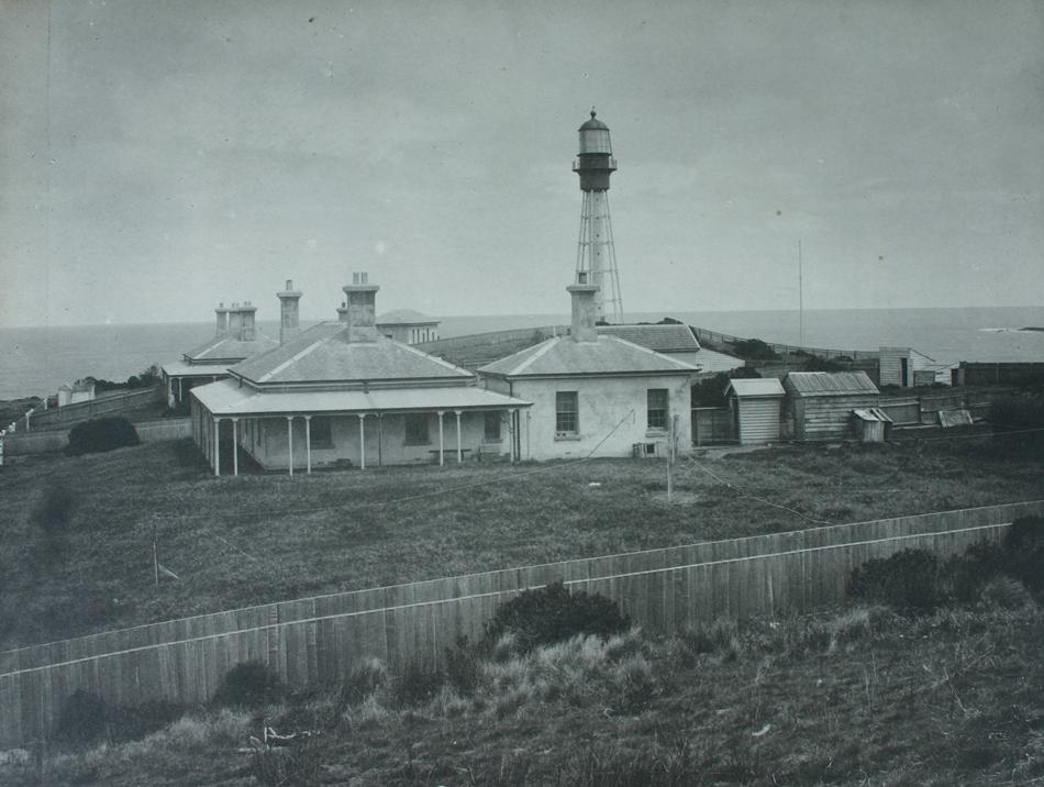 Currie Harbour Lighthouse  king Island 1887 copyright Museum Victoria
